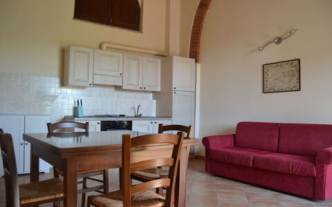 Borgo Casa Di Lappi: Room, Furniture, Property, Interior Design, Building, Living Room, Table, House, Floor, Architecture