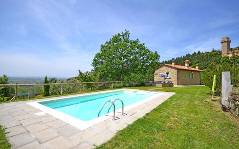 Villa Il Palazzone: Property, Swimming Pool, Real Estate, House, Estate, Building, Home, Vacation, Villa, Residential Area