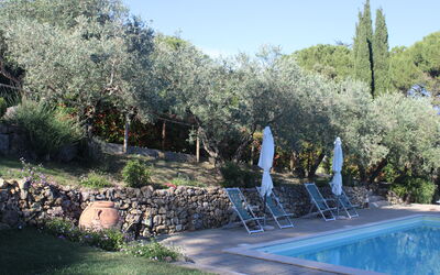 Gli Appartamenti Di Manuela: Swimming Pool, Shade, Resort, Backyard, Hacienda, Landscaping, Eco Hotel, Villa, Outdoor Furniture, Farmhouse