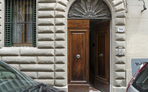 Guelfa House: Door, Property, Architecture, Building, Arch, Home Door, House, Facade, Window, Real Estate