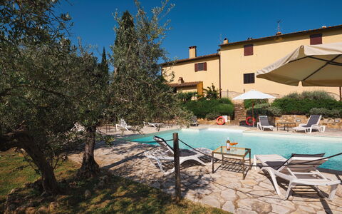 Pozzo Dei Desideri: Water, Plant, Building, Furniture, Sky, Swimming Pool, Chair, Shade, Outdoor Furniture, Sunlounger