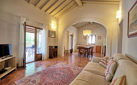 Cuccardino: Picture Frame, Furniture, Chair, Wood, Interior Design, Floor, Flooring, Couch, Living Room, Television