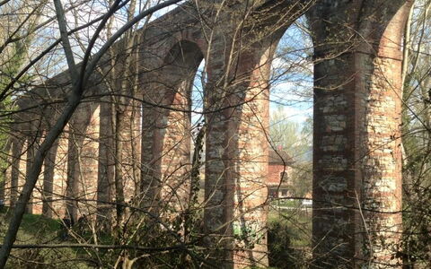 La Piccola Margherita: Viaduct, Bridge, Tree, Aqueduct, Natural Environment, Architecture, Arch Bridge, Arch, Branch, Forest