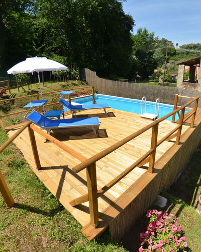 La Piccola Margherita: Property, Swimming Pool, House, Backyard, Leisure, Real Estate, Grass, Building, Shade, Vacation