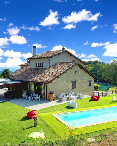 Villa Umbra: Property, House, Natural Landscape, Sky, Grass, Real Estate, Home, Land Lot, Building, Estate