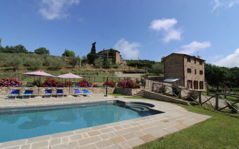 Poggio del Fabbro: Water, Sky, Cloud, Plant, Property, Building, Swimming Pool, Tree, Leisure, Residential Area