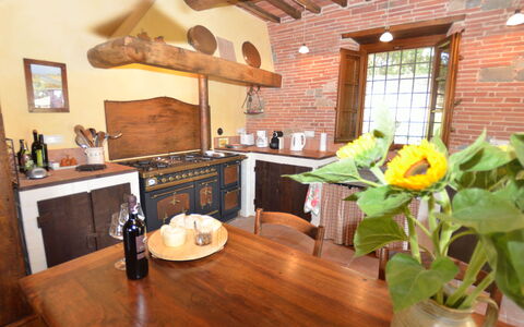 L'incanto: Room, Property, Furniture, Building, Interior Design, Kitchen, Countertop, House, Hardwood, Floor