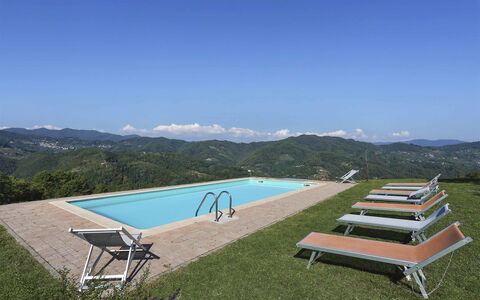 La Castagnara: Property, Swimming Pool, House, Furniture, Sunlounger, Table, Estate, Real Estate, Villa, Land Lot