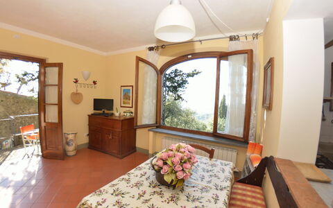 La Cipressa: Room, Property, Building, Furniture, Bedroom, House, Interior Design, Real Estate, Ceiling, Floor