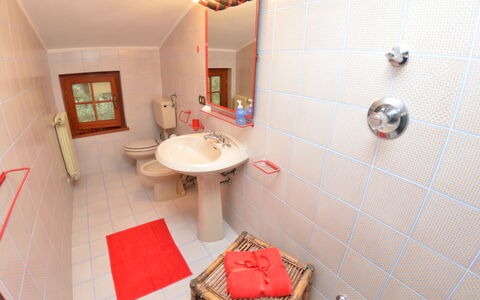 Il Corbezzolo: Bathroom, Room, Property, Interior Design, Wall, Tile, Floor, House, Architecture, Furniture