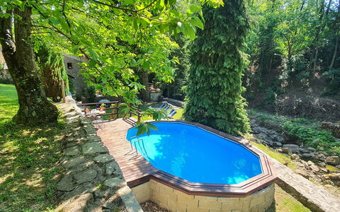 Il Molino: Water, Plant, Swimming Pool, Green, Botany, Nature, Natural Landscape, Tree, Vegetation, Shade