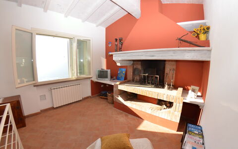 Podere San Martino: Room, Property, Interior Design, Building, Furniture, House, Ceiling, Floor, Wall, Real Estate