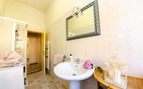 Villa Elisa: Bathroom, Room, Property, Interior Design, Real Estate, Building, House, Sink, Furniture, Plumbing Fixture