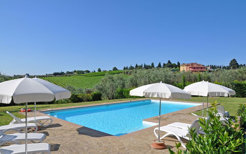 I Glicini: Swimming Pool, Property, Resort, Real Estate, House, Building, Vacation, Leisure, Villa, Shade