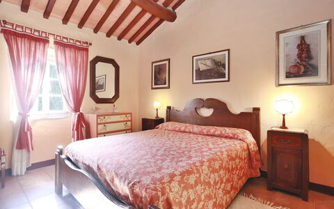 Borgo Antico Paolo: Bedroom, Bed, Room, Furniture, Bed Sheet, Property, Bedding, Ceiling, Bed Frame, Interior Design