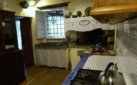 Emilia: Property, Lighting, Cabinetry, Kitchen, Interior Design, Countertop, Wood, Window, Houseplant, Floor