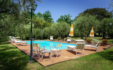 Casa Tonio: Swimming Pool, Property, Backyard, Real Estate, House, Leisure, Estate, Grass, Home, Tree