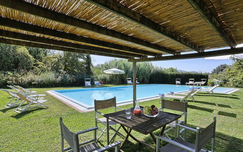 Villa Clara 20: Property, House, Building, Real Estate, Swimming Pool, Estate, Furniture, Leisure, Backyard, Patio