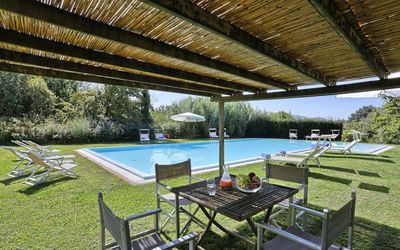 Villa Clara 20: Property, House, Building, Real Estate, Swimming Pool, Estate, Furniture, Leisure, Backyard, Patio