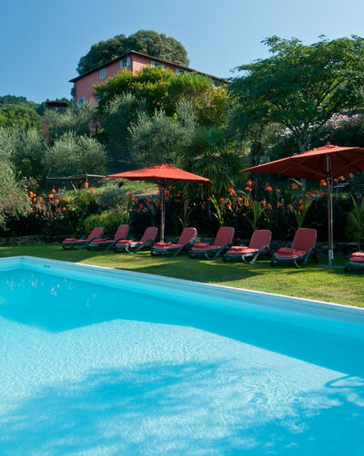 Villa Igea 13: Water, Plant, Property, Swimming Pool, Sky, Azure, Tree, Building, Shade, Body Of Water