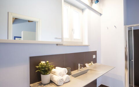 Villa San Lorenzo: Property, Room, Interior Design, Building, House, Bathroom, Furniture, Ceiling, Real Estate, Sink