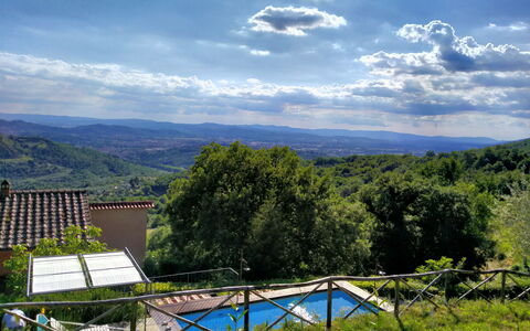 Villa Fusai: Sky, Nature, Vegetation, Hill Station, Cloud, Mountainous Landforms, Highland, Mountain, Hill, Wilderness