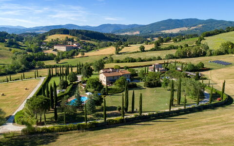 La Boutique del Cardinale: Sky, Plant, Ecoregion, Mountain, Cloud, Natural Landscape, Natural Environment, Tree, Highland, Land Lot