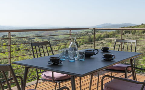 Sequerciani: Property, Table, Furniture, Room, House, Real Estate, Outdoor Table, Deck, Coffee Table, Roof