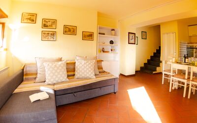 Bellavista Chiatri Oleandro: Room, Property, Furniture, Interior Design, Building, Floor, Suite, House, Real Estate, Living Room