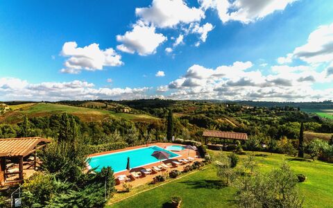 Calanchi Apartments: Nature, Sky, Natural Landscape, Property, Cloud, Real Estate, House, Estate, Swimming Pool, Rural Area