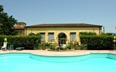 Villa Sandra: Property, Home, House, Building, Real Estate, Swimming Pool, Estate, Villa, Residential Area, Facade