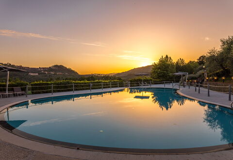 Villa Alfresco: Swimming Pool, Resort, Dusk, Reflection, Resort Town, Evening, Thermae, Sunrise