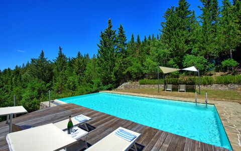 Casa Fioraie: Swimming Pool, Property, House, Home, Real Estate, Tree, Building, Architecture, Design, Estate