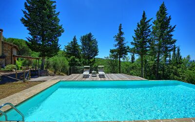 Casa Fioraie: Swimming Pool, Property, Natural Landscape, Leisure, Real Estate, Estate, House, Grass, Vacation, Tree