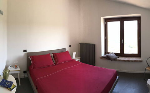 Casale De Conti: Bedroom, Room, Bed, Furniture, Bed Sheet, Property, Mattress, Bed Frame, Bedding, Interior Design