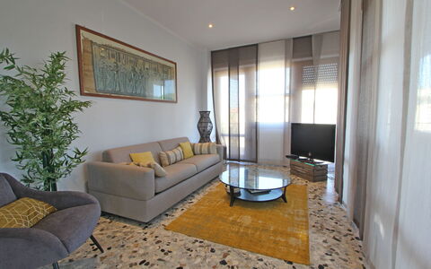 Marina Apartment: Room, Living Room, Property, Furniture, Interior Design, Building, Real Estate, House, Home, Floor