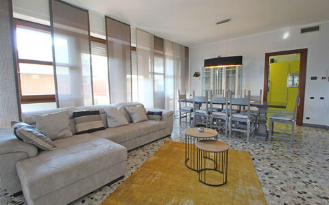Marina Apartment: Room, Property, Furniture, Building, Interior Design, Living Room, Yellow, Real Estate, House, Floor