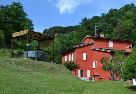 Agriturismo Il Giaggiolo without Pool: House, Property, Home, Natural Landscape, Land Lot, Building, Real Estate, Rural Area, Cottage, Grass