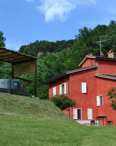 Agriturismo Il Giaggiolo without Pool: House, Property, Home, Natural Landscape, Land Lot, Building, Real Estate, Rural Area, Cottage, Grass
