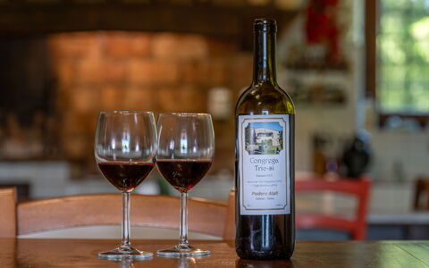 Podere a Lafi: Tableware, Drinkware, Bottle, Wine, Wine Glass, Barware, Glass Bottle, Stemware