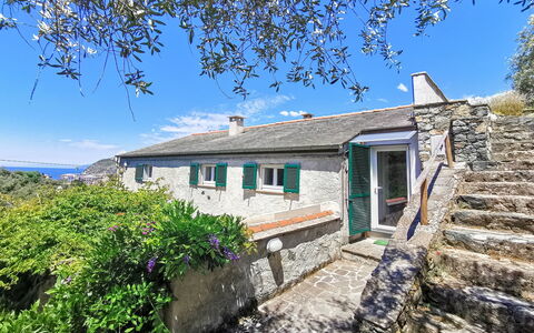 Il Frantoio Del Mesco - Levanto: Stairs, Window, Property, House, Wall, Real Estate, Roof, Rural Area, Stone Wall