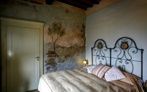 Villa Toppani Del Sodo: Bedroom, Room, Bed, Furniture, Property, Wall, Bed Frame, Bed Sheet, Interior Design, Ceiling