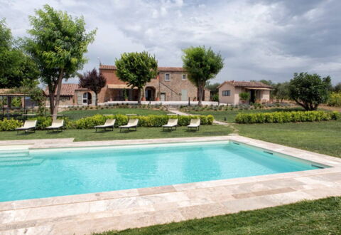 Villa Milluzzi: Water, Sky, Cloud, Plant, Property, Swimming Pool, Building, Tree, Grass, Architecture