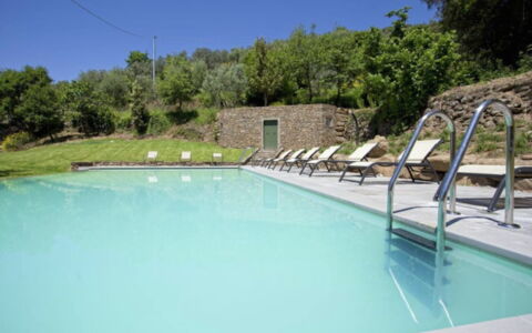 Villa Sole: Water, Plant, Property, Sky, Swimming Pool, Building, Azure, Chair, Tree, Outdoor Furniture