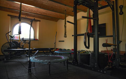 Villa Pianvecchio: Room, Iron, Gym, Beam, Physical Fitness, Machine, Exercise Machine, Exercise Equipment