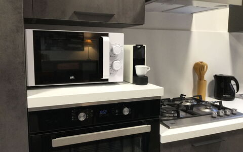 La Terrazza Di Todi: Cabinetry, Property, Kitchen Appliance, Kitchen Stove, Countertop, Kitchen, Gas Stove, Home Appliance, Cooktop, Stove