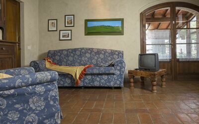 Granaio Holiday Home: Picture Frame, Couch, Furniture, Property, Window, Comfort, Wood, Living Room, Interior Design, Building