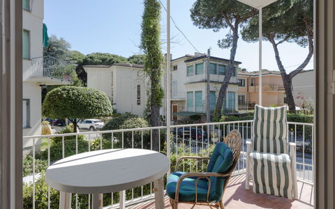 Casa Lelia: Plant, Sky, Property, Building, Table, Window, Chair, Shade, Outdoor Furniture, Interior Design