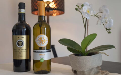 Novoli Suite Apartment: Plant, Flower, Bottle, Drinkware, Houseplant, Flowerpot, Wine, Glass Bottle