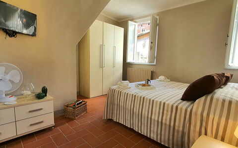 Loft Lucca: Furniture, Property, Cabinetry, Window, Comfort, Wood, Interior Design, Drawer, Bed Frame, Building